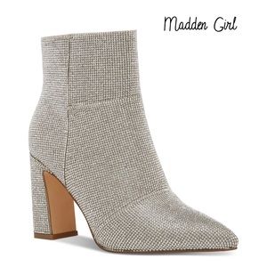 NWOB Madden Girl ‘Bonnie’ Crystal Rhinestone Booties